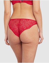 Sans Complexe - Lisa High Cut Brazilian Lace Brief