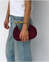 Morgan & Taylor - Myla Handbag Burgundy Red