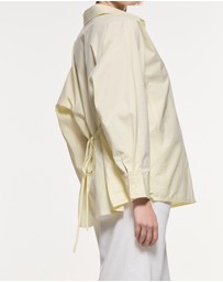 Soon Maternity - Ella Back Tie Cotton Shirt
