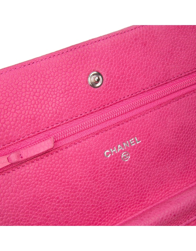 Pre-Loved by Azura Reborn - Pre-Loved CC Caviar Wallet on Chain