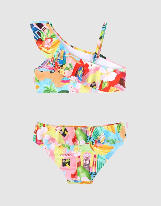 Seafolly - Shoulder Frill Bikini Set - Kids
