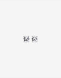 Michael Hill - 0.60 Carat TW Round Brilliant Laboratory-Grown Diamond Solitaire Stud Earrings in 10kt White Gold