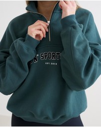 Aim'n - Varsity Sweat Half Zip