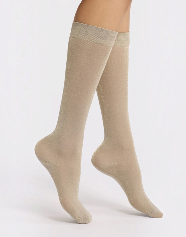 High Heel Jungle - Glitterati Tall Socks