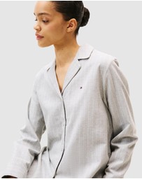 Tommy Hilfiger - Essential Herringbone Stripe Flannel Pyjama Set