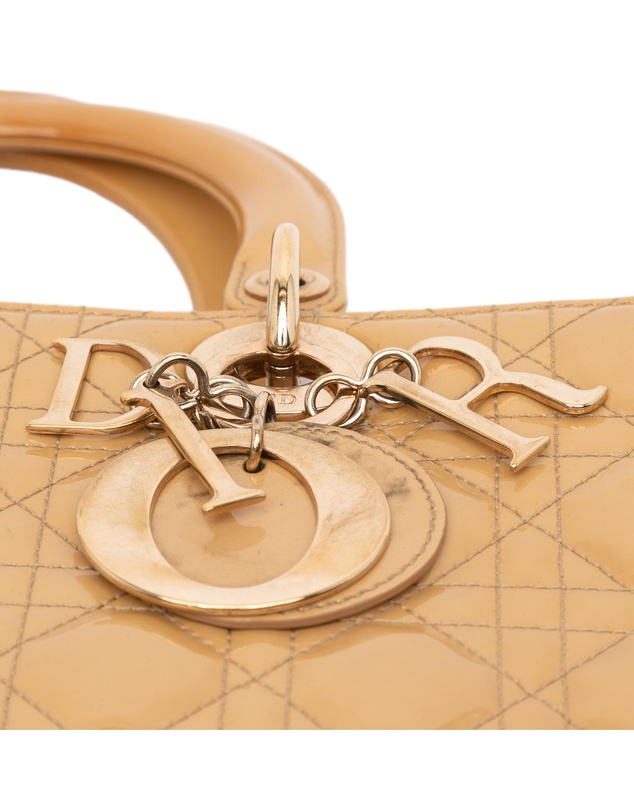 Pre-Loved by Azura Reborn - Pre-Loved Large Patent Cannage Lady Dior