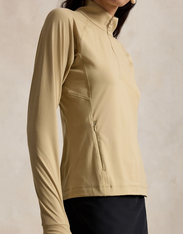 Polo Ralph Lauren - Stretch Jersey Quarter-Zip Sweat