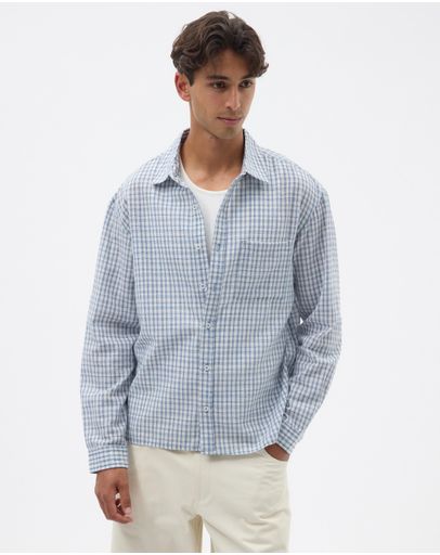 Light Blue Check
