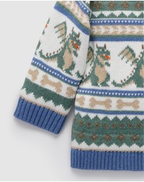 Purebaby - Dragon Fairisle Jumper -Kids-Babies