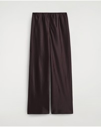 COS - Satin Wide-Leg Trousers