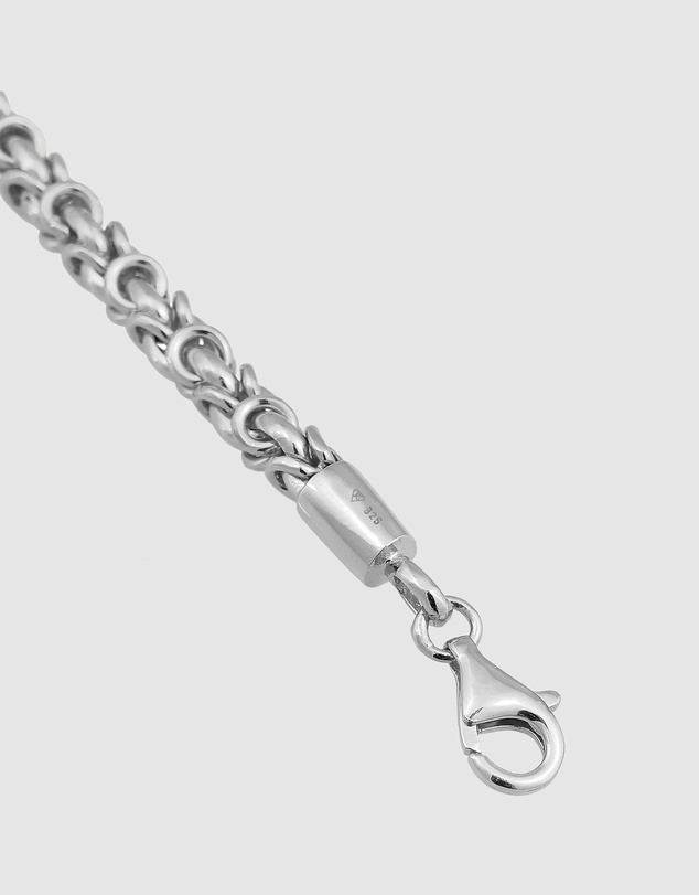 Kuzzoi - ICONIC EXCLUSIVE - Classic Byzantine Chain Bracelet in 925 Sterling Silver