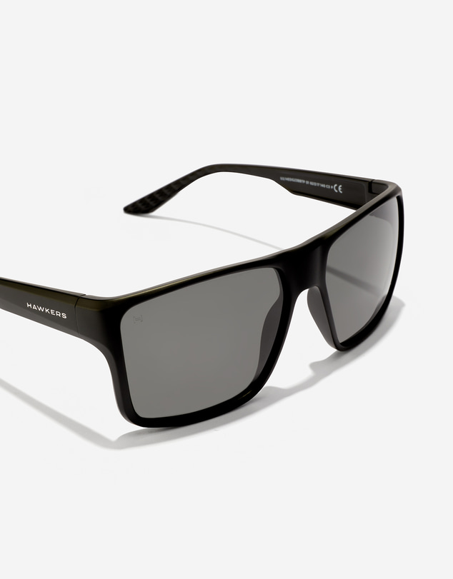 Hawkers Co - Edge XL Black Polarised Sunglasses - for Men and Women