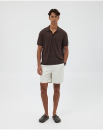AERE - Linen Blend Knit Shirt