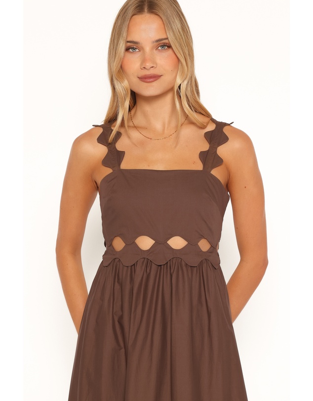 Petal & Pup - Dixie Maxi Dress - Brown