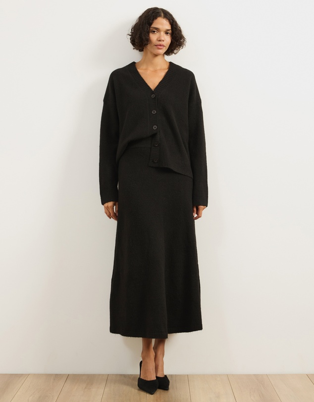 Atmos&Here - Katie Wool Blend Knitted Skirt