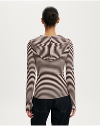 Cotton On - Hooded Blake Henley LS Top