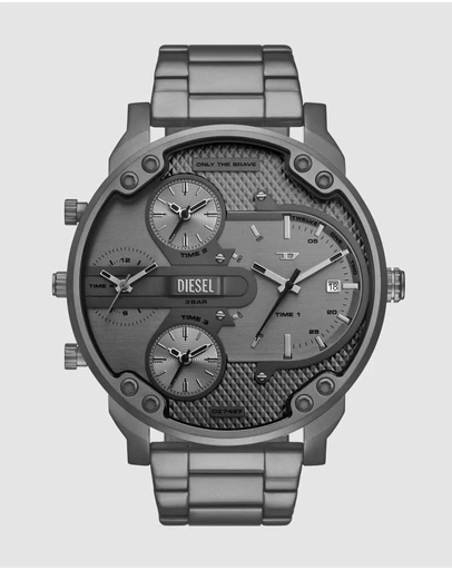 Diesel - Mr. Daddy Slim Gray Analogue Watch