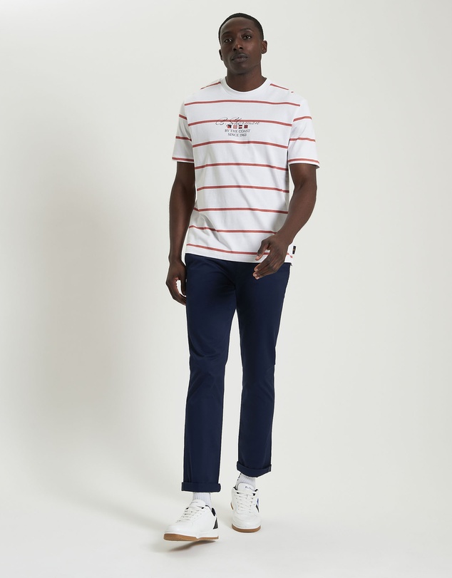 Ben Sherman - Stripe Script T-Shirt