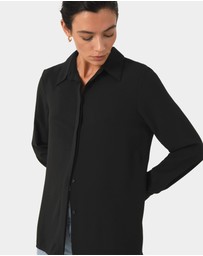 Forcast - Kevin Relax Fit Crepe Shirt