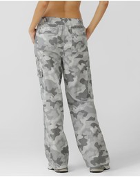 Lorna Jane - Authentic Washed Camo Cargo Pants
