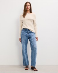The Fated - Sammy Off Shoulder Knit Top