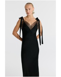 Bardot - Lydia Tie Strap Midi Dress