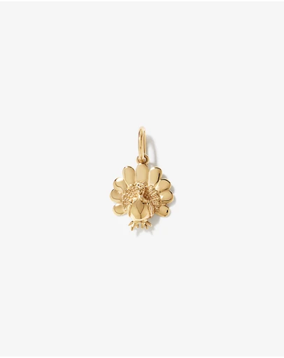 Michael Hill - Thanksgiving Turkey Pendant in 18kt Yellow Gold Vermeil