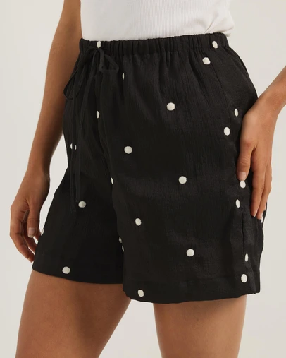 Atmos&Here - Hailey Relaxed Polkadot Shorts