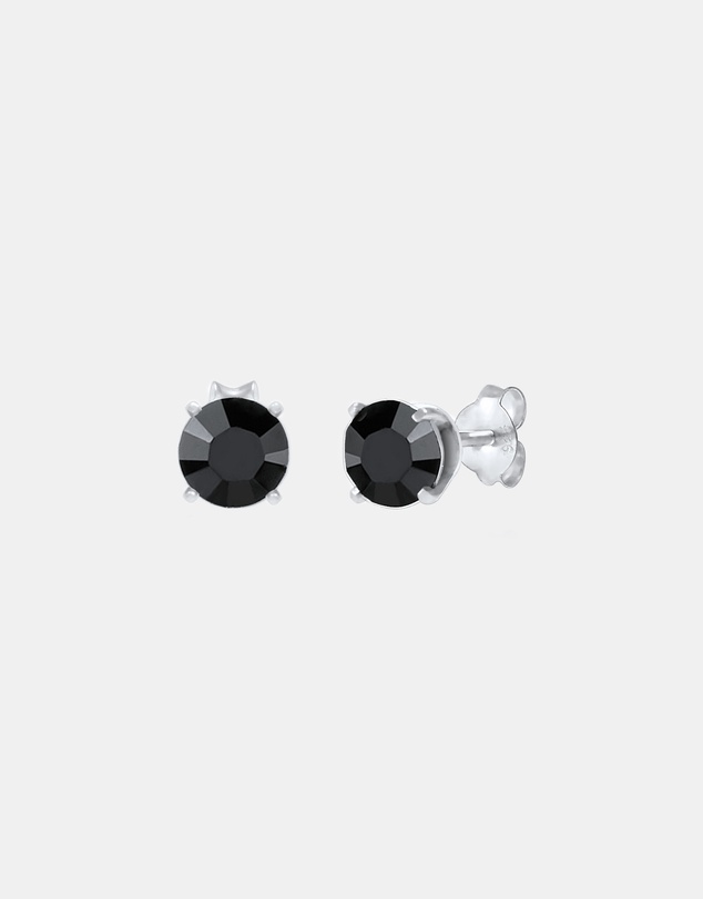 Kuzzoi - ICONIC EXCLUSIVE - Crystal Stud Earrings in 925 Sterling Silver