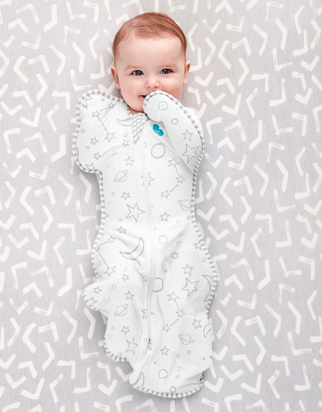 Love to Dream - Swaddle Up 1.0 TOG Bamboo Stars & Moon in Cream