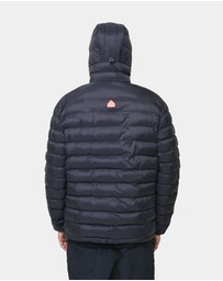 PYRA - SUMMIT PUFFER JACKET - BLACK