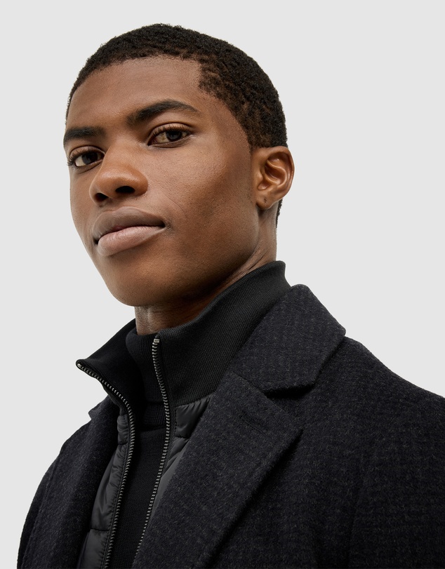 Politix - Christos Coat With Removable Puffer Insert