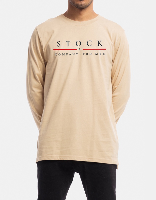 Stock & Co. - Red Line Long Sleeve Tee