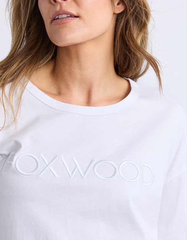 Foxwood - Standard Long Sleeve White