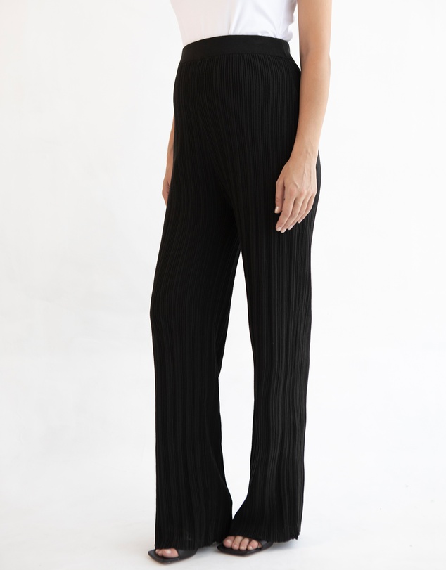 Soon Maternity - Collette Linen Knit Pants