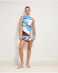 Staple the Label - Cielo Mesh Mini Dress