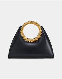 JW PEI - Amiya Leaf Handle Sculpture Bag