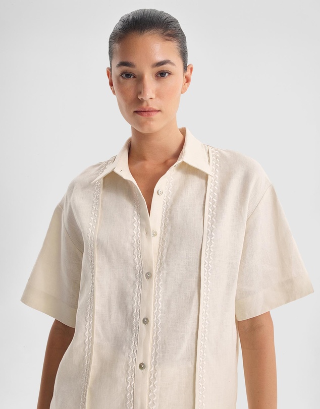 Morrison - Maisey Linen Short Sleeve Shirt
