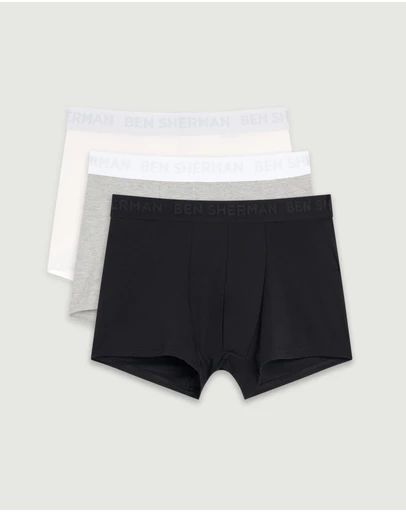 Ben Sherman - 3 Pack Jacquard Underwear