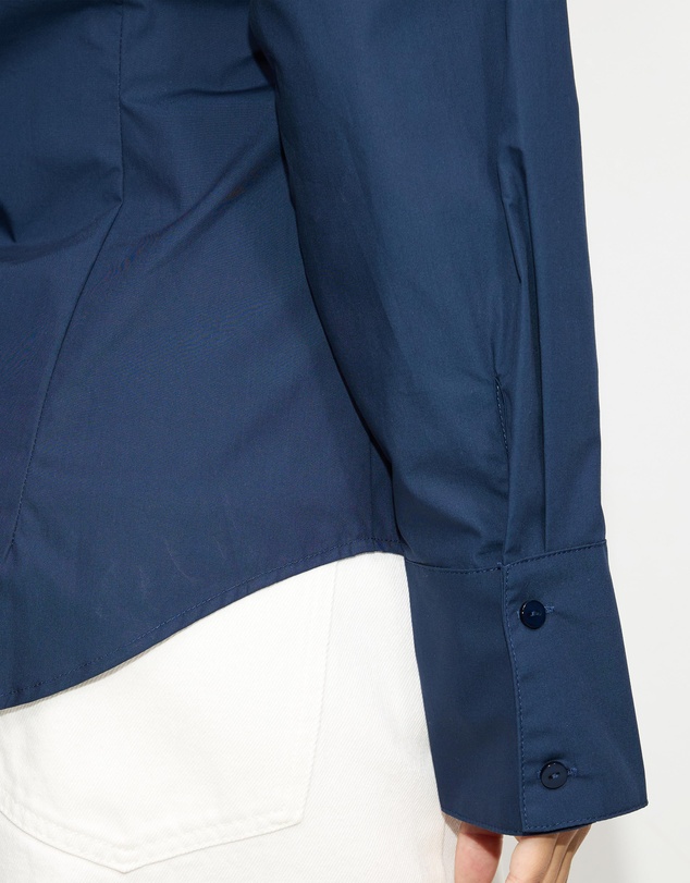 Dazie - Em Asymmetrical Button Up Shirt