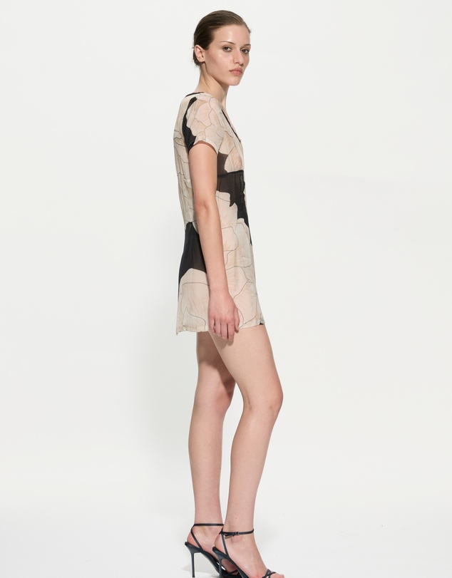 Muma World - Noir Moschata Organza Mini Dress