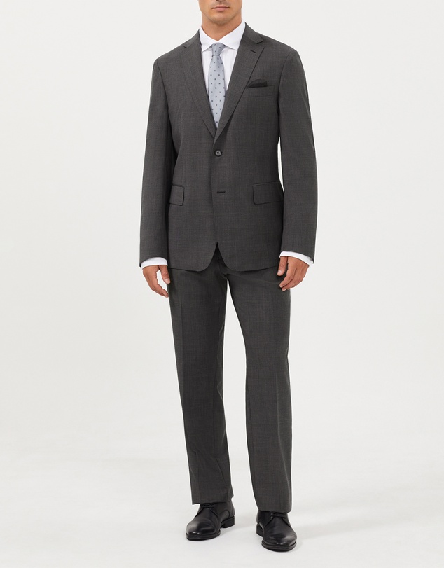 Van Heusen - Wool Blend Glen Check Suit Jacket