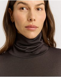 Toorallie - Turtle Neck Merino Tee