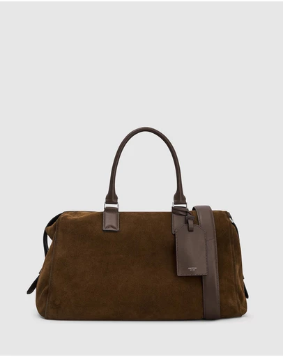 Oroton - Paxton Weekender Suede