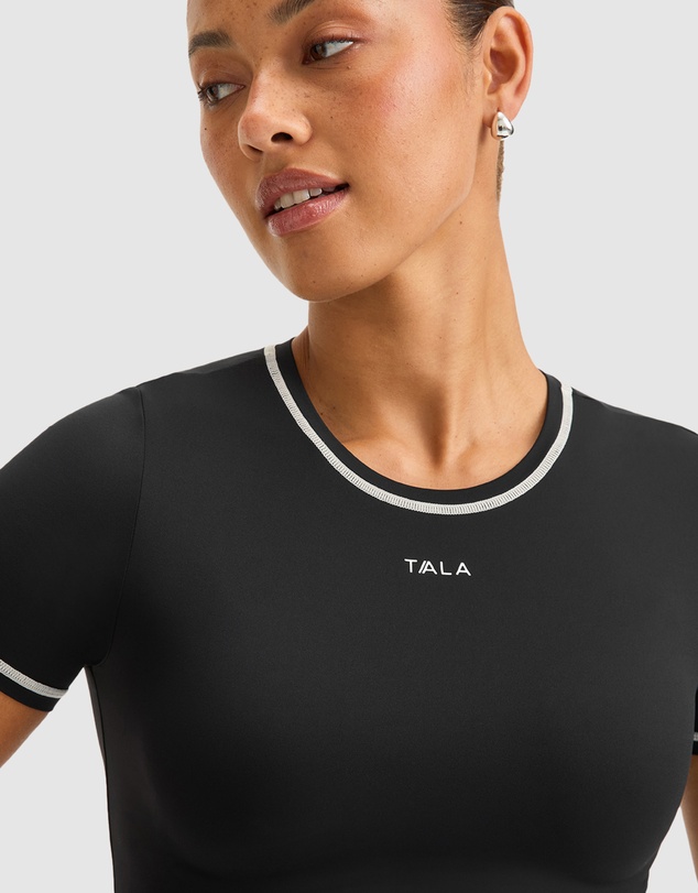 TALA - Ultralite Contrast Stitch Active Tee