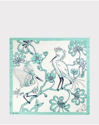 Florence Broadhurst - Egrets Silk Scarf