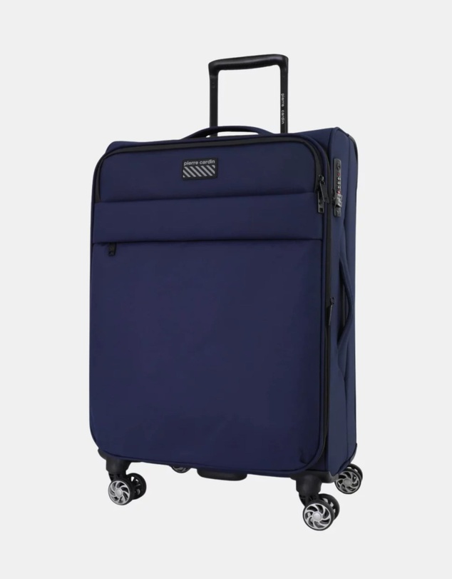 Pierre Cardin - Pierre Cardin 69cm Soft Water-Repellent Medium Suitcase Spinner