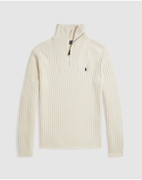 Polo Ralph Lauren - Rib-Knit Wool-Cotton Sweater