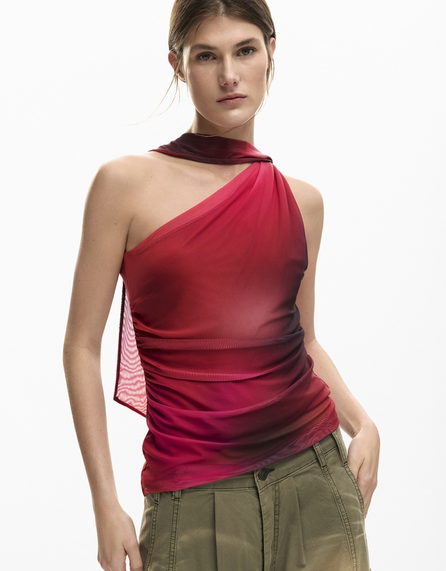 Desigual - Knot Neckline Top