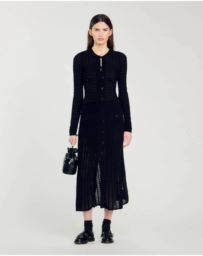 Sandro - Percy Knitted Dress